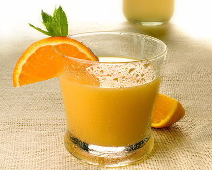 Сок тыквы с апельсином