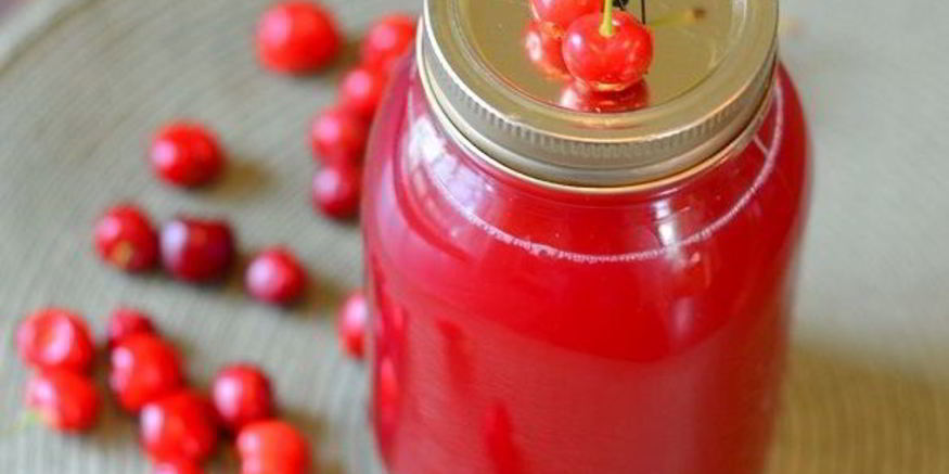 Рецепт сока вишневого