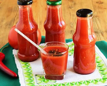 Томатный сок в банках