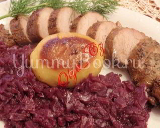 Свиное филе в кленовым сиропе