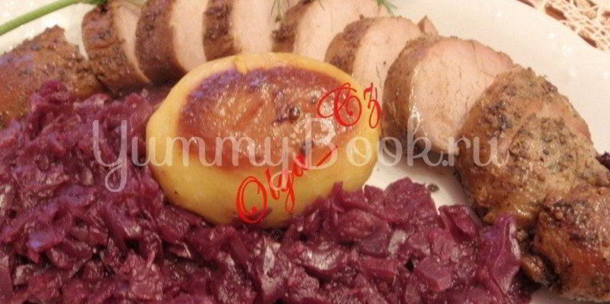 Рецепт свиного филе в кленовым сиропе