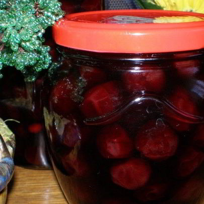 Вишня в сиропе на зиму