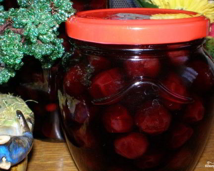 Вишня в сиропе на зиму