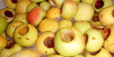 яблоки в сиропе