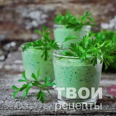 Зеленый напиток
