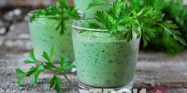 зеленый напиток