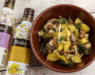 Ароматный деревенский салат