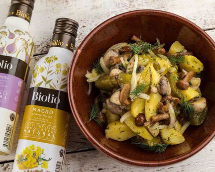 Ароматный деревенский салат