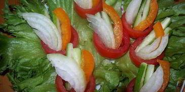 фуршетный салат греческий