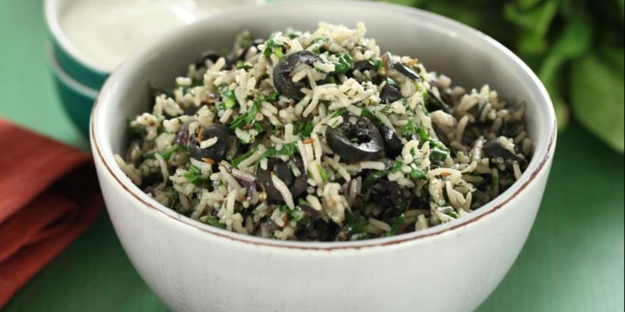 Рецепт греческого рисового салата