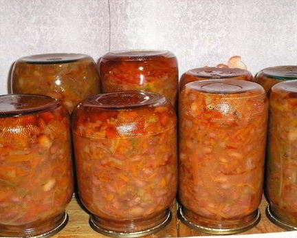 Греческий салат на зиму