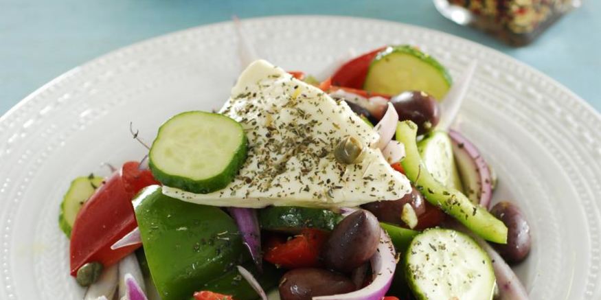 Рецепт критского греческого салата