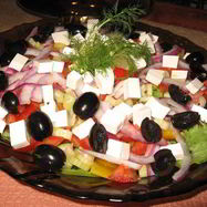 Рецепт Моего фирменного греческого салата