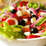 Рецепт Салата греческого с бальзамическим уксусом