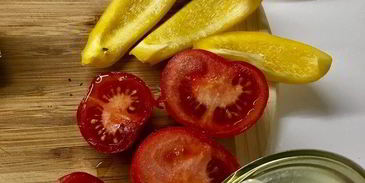 салат-гриль с сыром халуми по-гречески