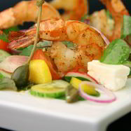 Рецепт Салата в греческом стиле с соусом ceviche