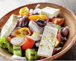 Сочный греческий салат