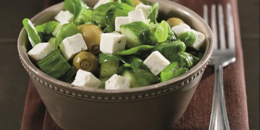 Рецепт зеленого греческого салата