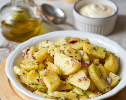 Французский картофельный салат