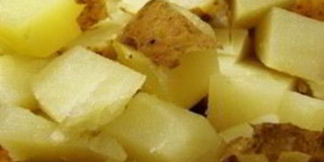 картофельный салат с беконом