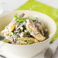 Рецепт Картофельного салата с говядиной