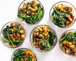 Пряный курино-картофельный салат Примитив