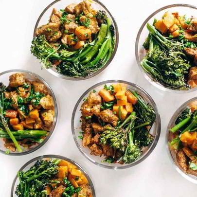 Пряный курино-картофельный салат Примитив