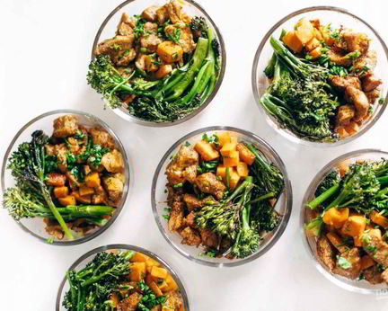 Пряный курино-картофельный салат Примитив