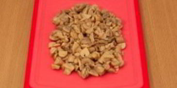 салат из картофеля и грибов