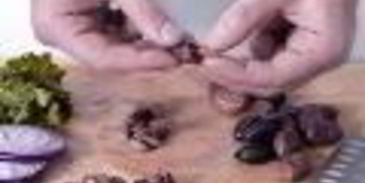 салат из картофеля с маслинами