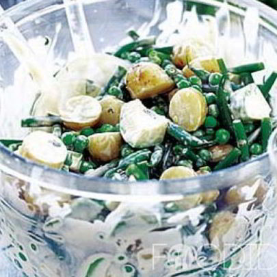 Салат из картофеля