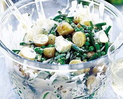 Салат из картофеля