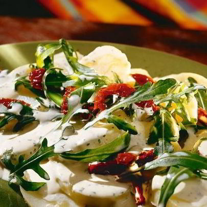 Зеленый картофельный салат