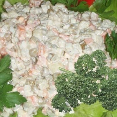 Классический салат Оливье