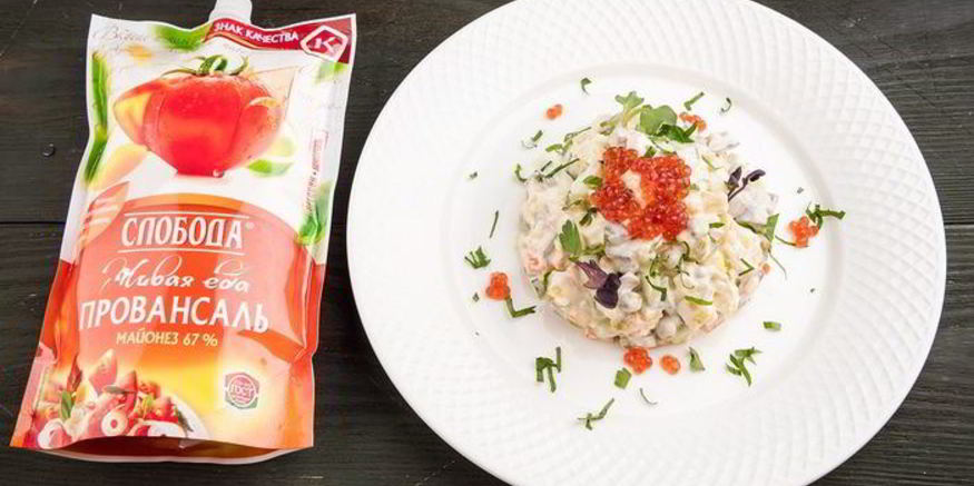 Рецепт оливье изысканный