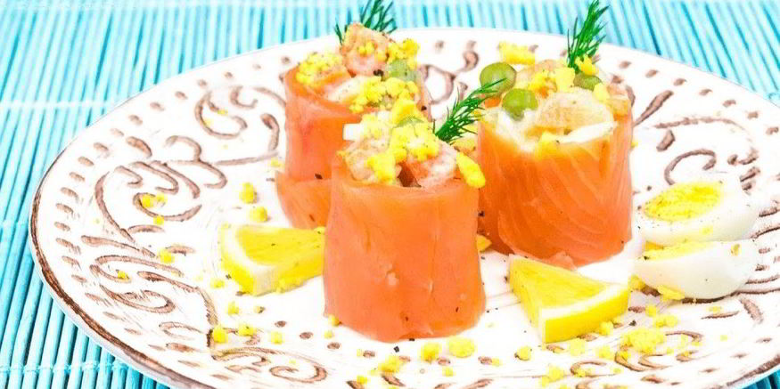 Рецепт оливье-роллов