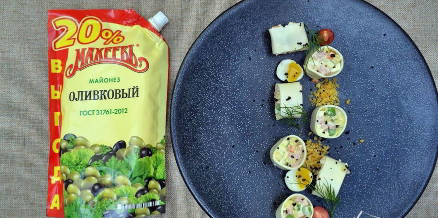 Рецепт оливье с майонезом