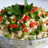 Рецепт Оливье с отварным языком