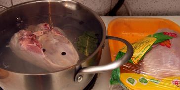 праздничный оливье с курицей