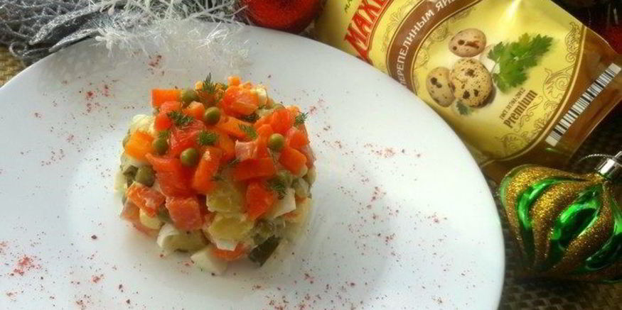 Рецепт рыбного оливье