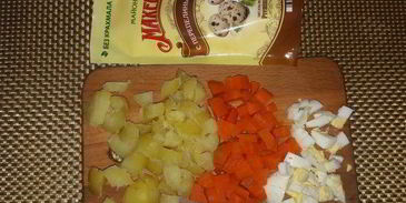 рыбный оливье