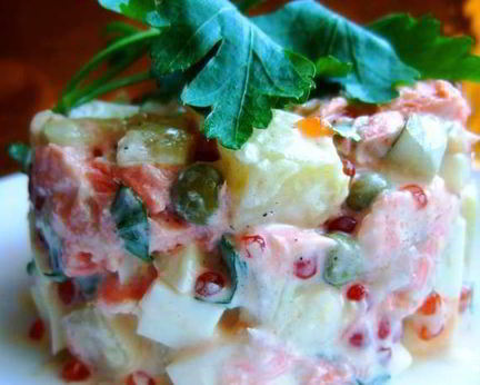 Салат Оливье по-новому