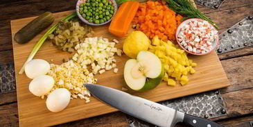 салат оливье с домашним майонезом