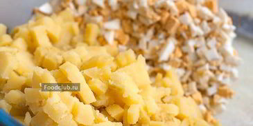 салат оливье с говядиной