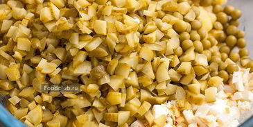 салат оливье с говядиной