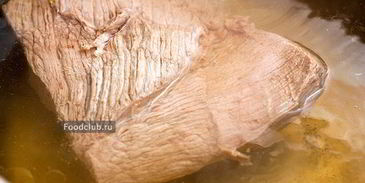 салат оливье с говядиной