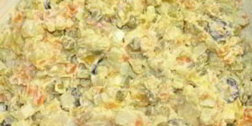 салат оливье с капустой