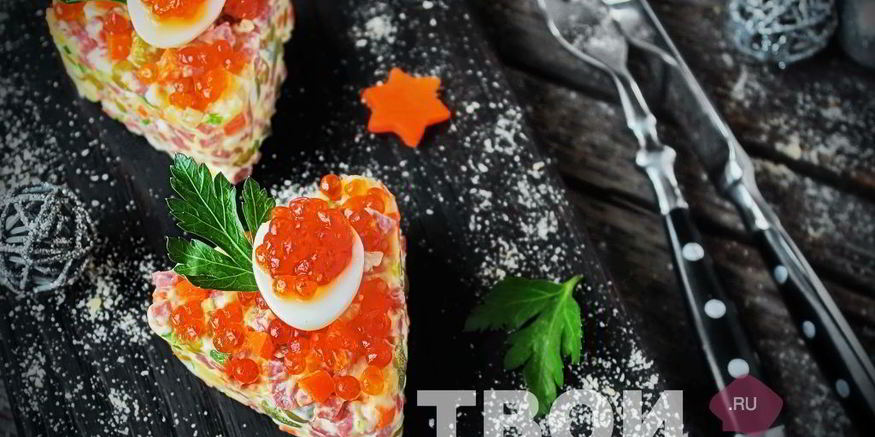 Рецепт салата оливье с колбасой