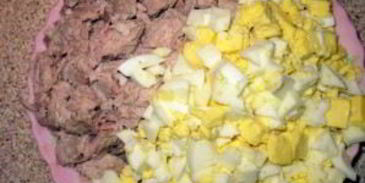 салат оливье с кукурузой