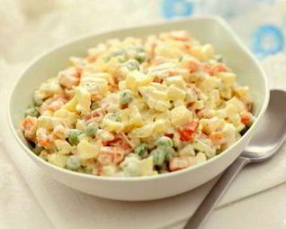 Салат Оливье традиционный